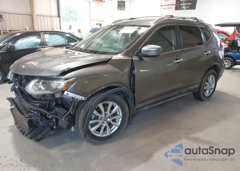 2018 Nissan Rogue Sv из США, поврежденный, VIN KNMAT2MT3JP550605